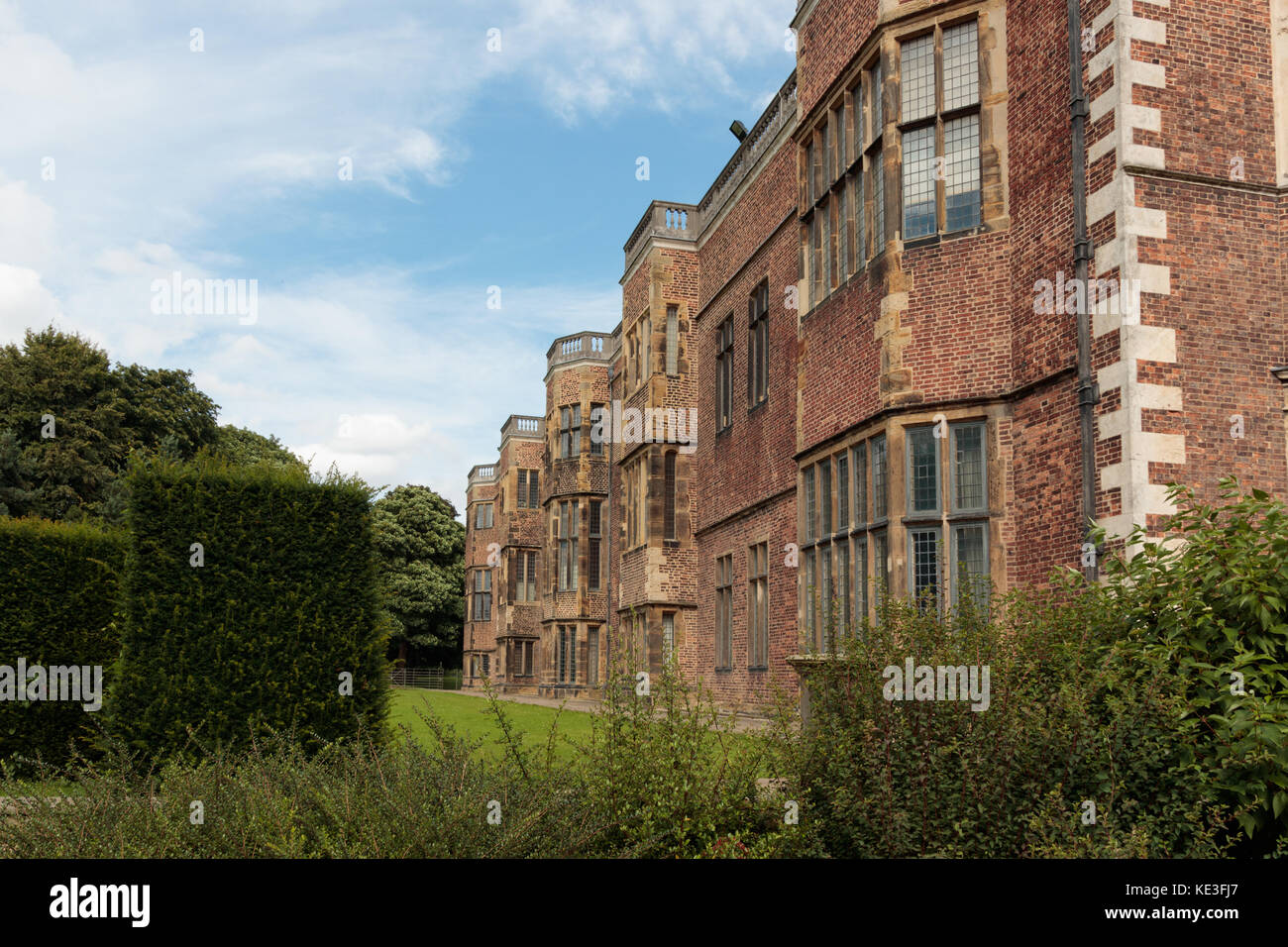 View of Temple Newsam House and its ornamental gardens, Leeds