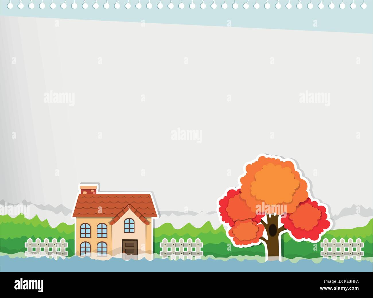 Border Design Frame House