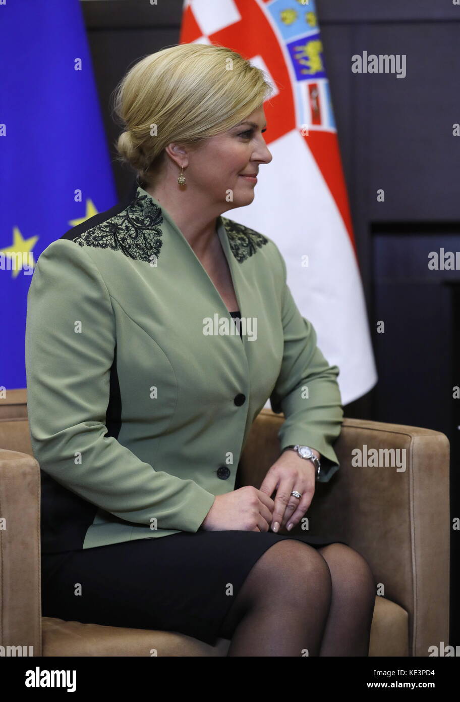Kolinda Grabar Kitarovic Stock Photos & Kolinda Grabar Kitarovic Stock ...