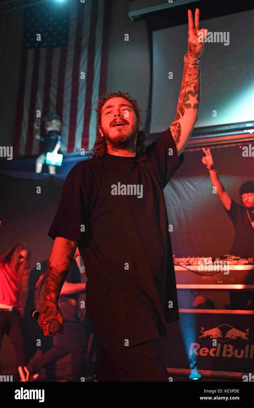 Post malone 2017 hi-res stock photography and images - Alamy