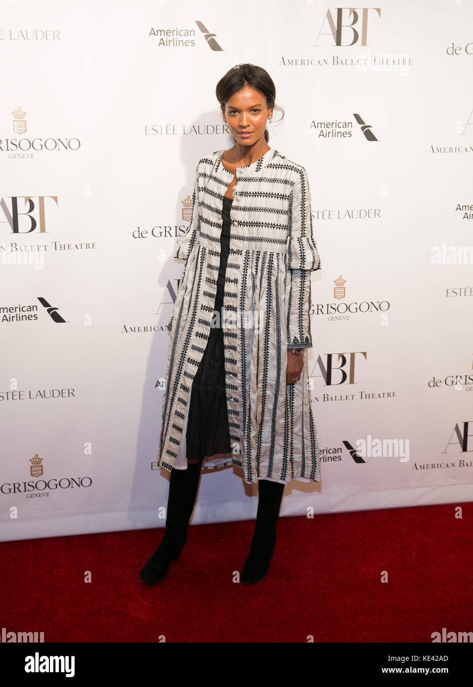 New York, USA. 18th Oct, 2017. American Ballet Theatre Fall Gala: Model