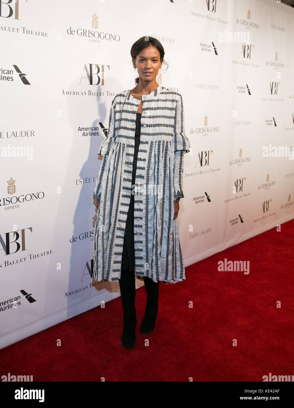 New York, USA. 18th Oct, 2017. American Ballet Theatre Fall Gala: Model