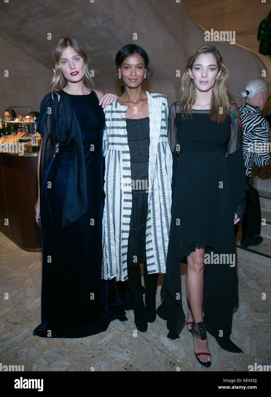 New York, USA. 18th Oct, 2017. American Ballet Theatre Fall Gala: (L-R