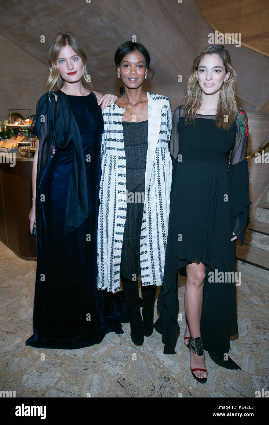 New York, USA. 18th Oct, 2017. American Ballet Theatre Fall Gala: (L-R