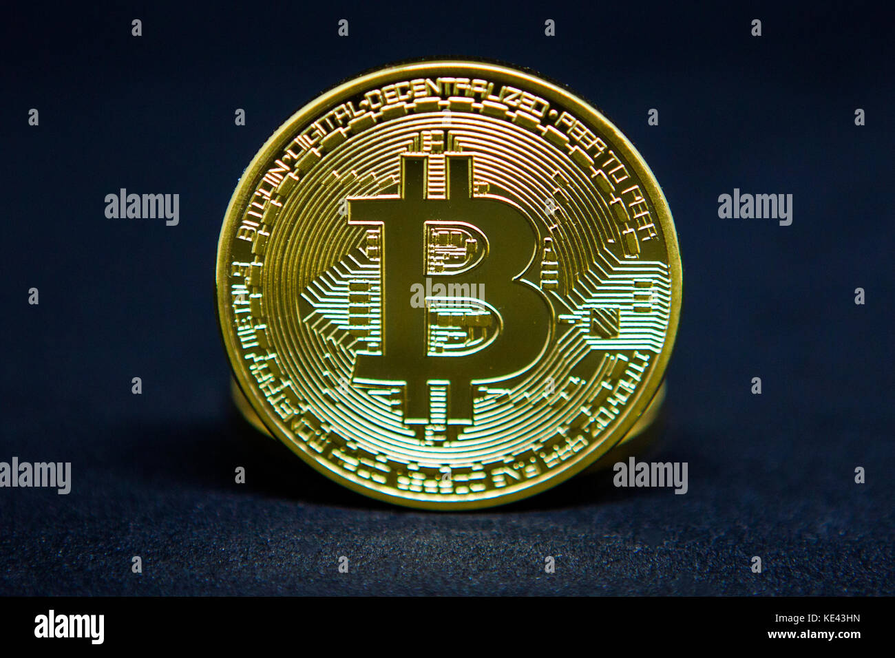 Bitcoins Stock Photo