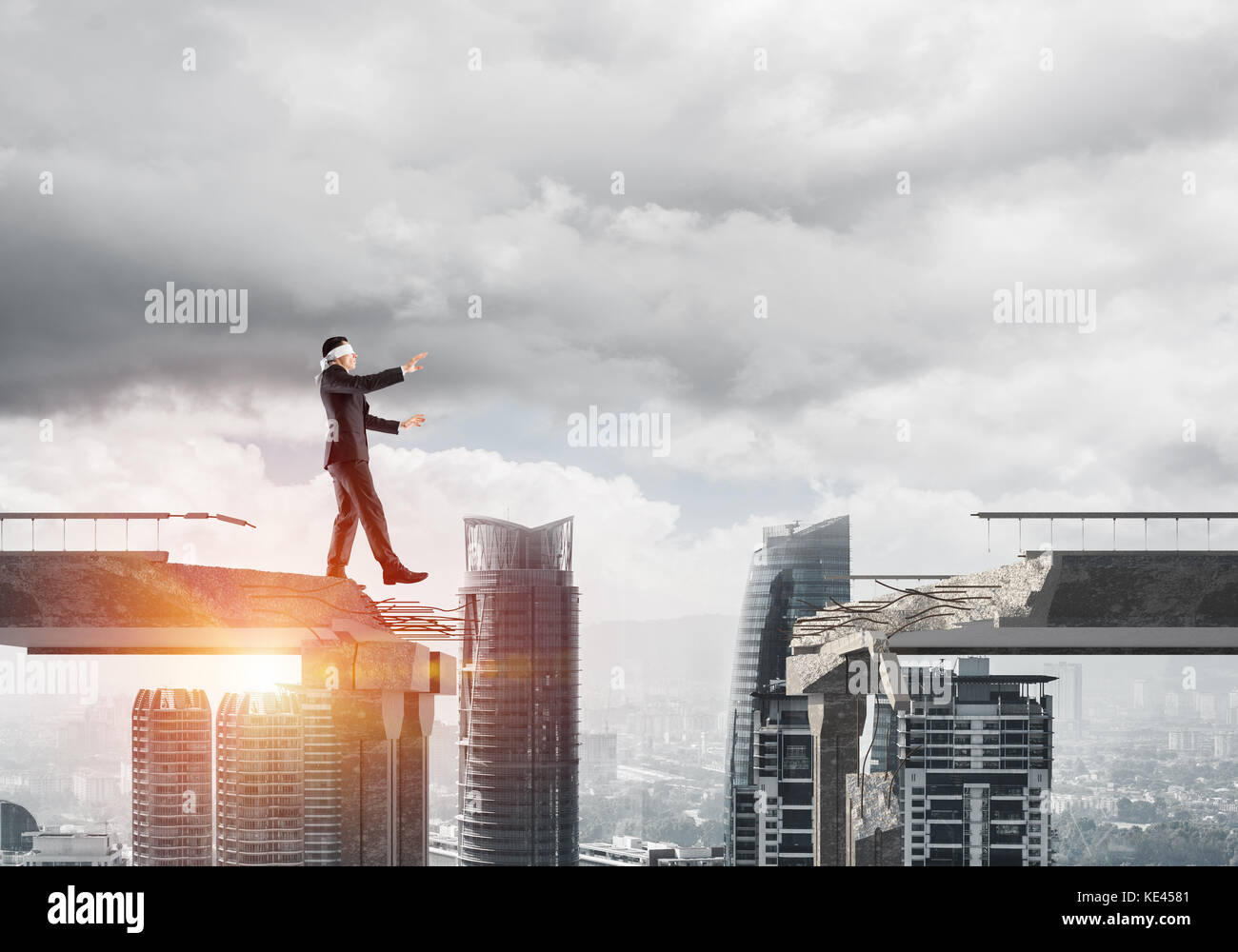 Hidden risks and dangers concept Stock Photo - Alamy