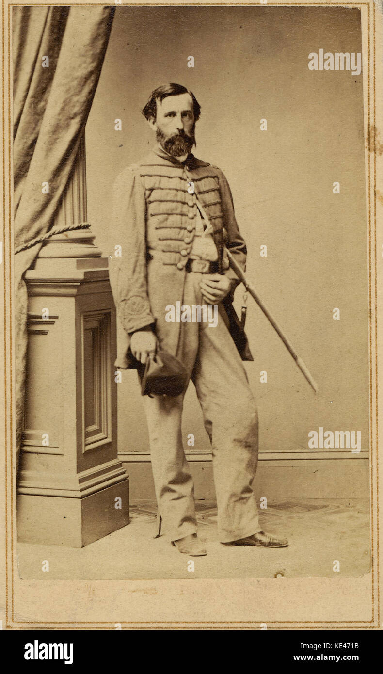 William Pretorius, Private, Company K, 3rd Regiment Infantry, Missouri Volunteers (Union) Stock Photo