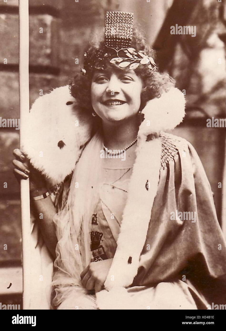 Georgette Fraigneux Reine de Paris 1925 2 Stock Photo