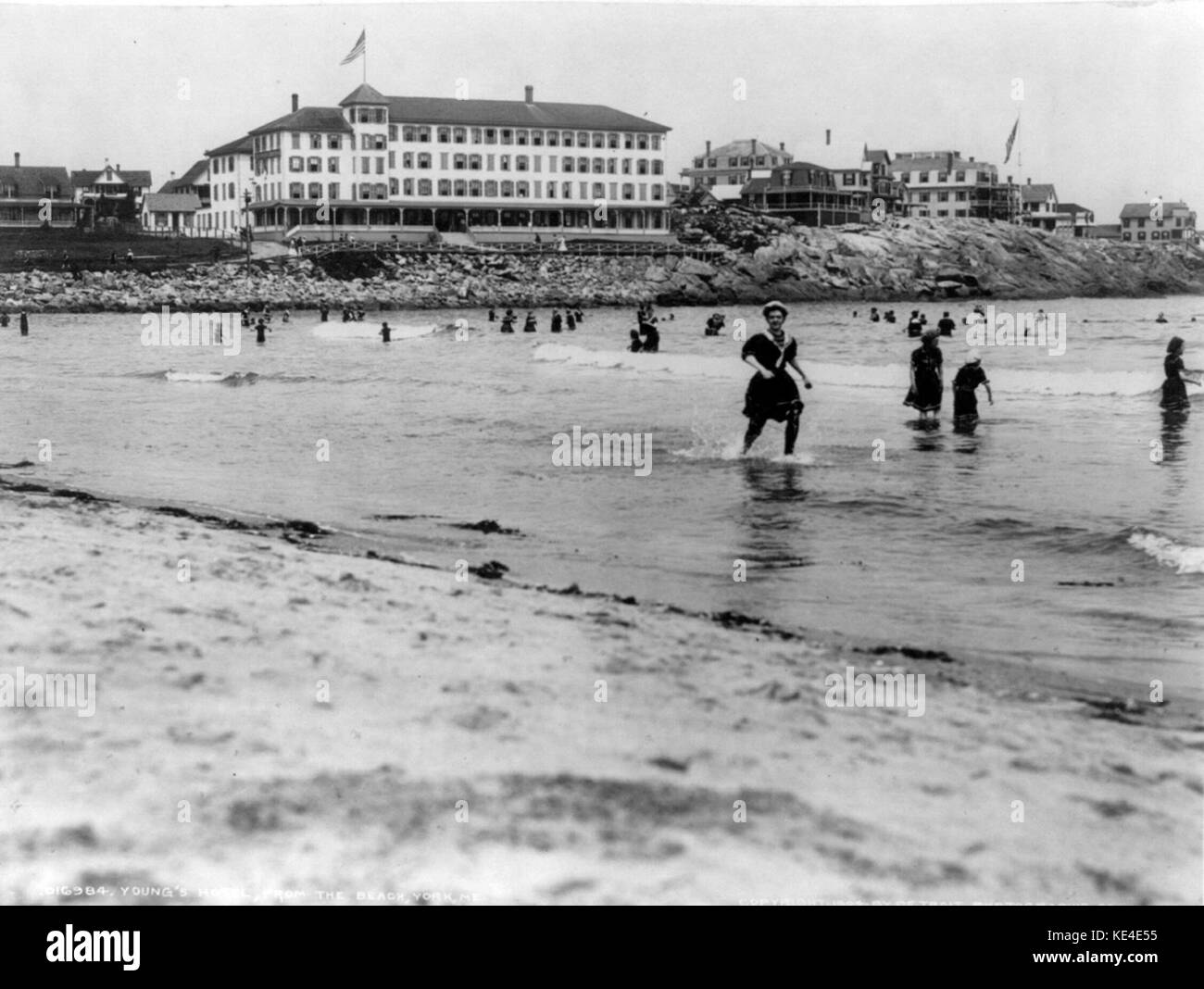 Young's Hotel. York, Maine, 1906 cph.3b18716 Stock Photo Alamy