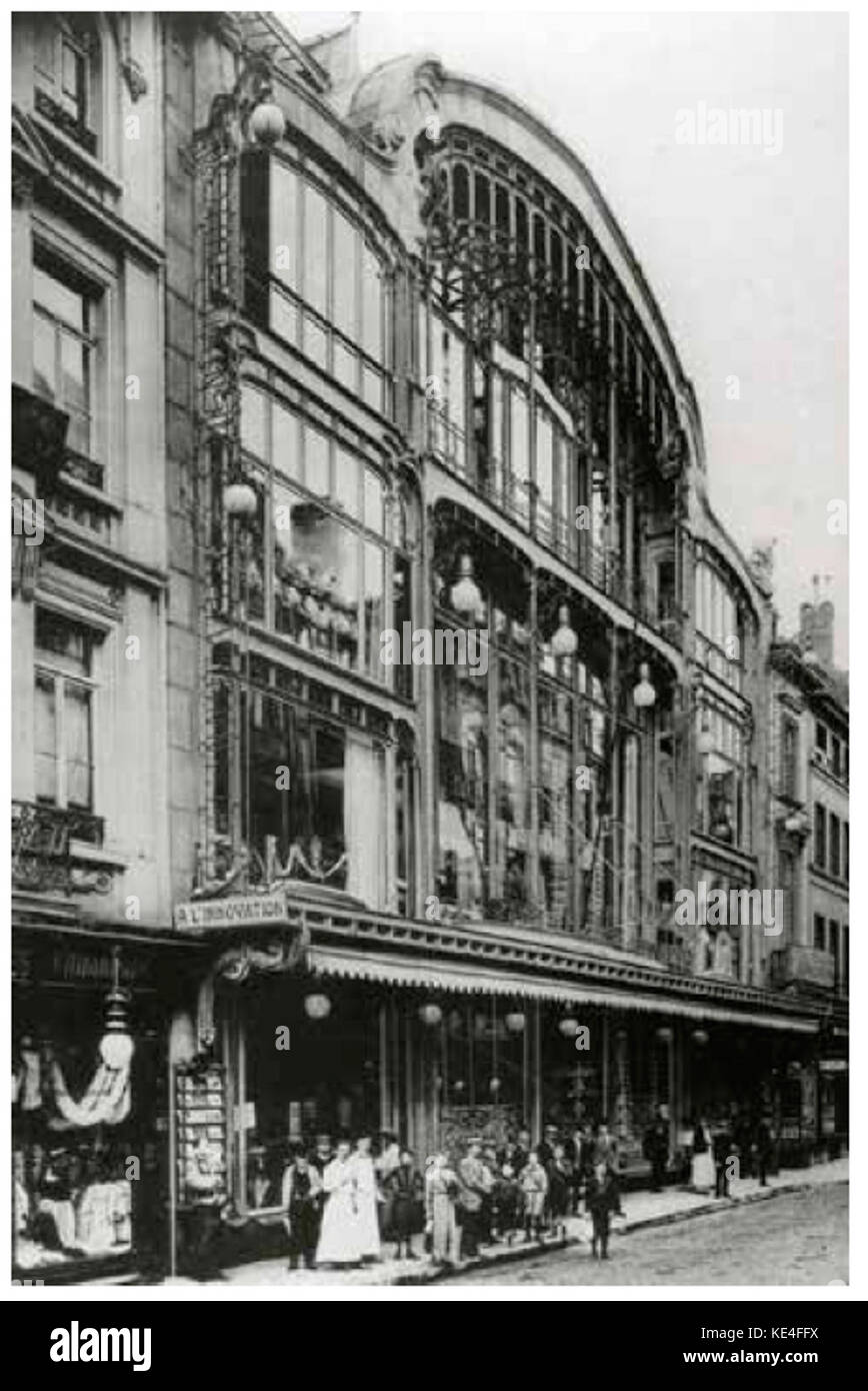 Batiment Horta rue Neuve 1901 Stock Photo - Alamy