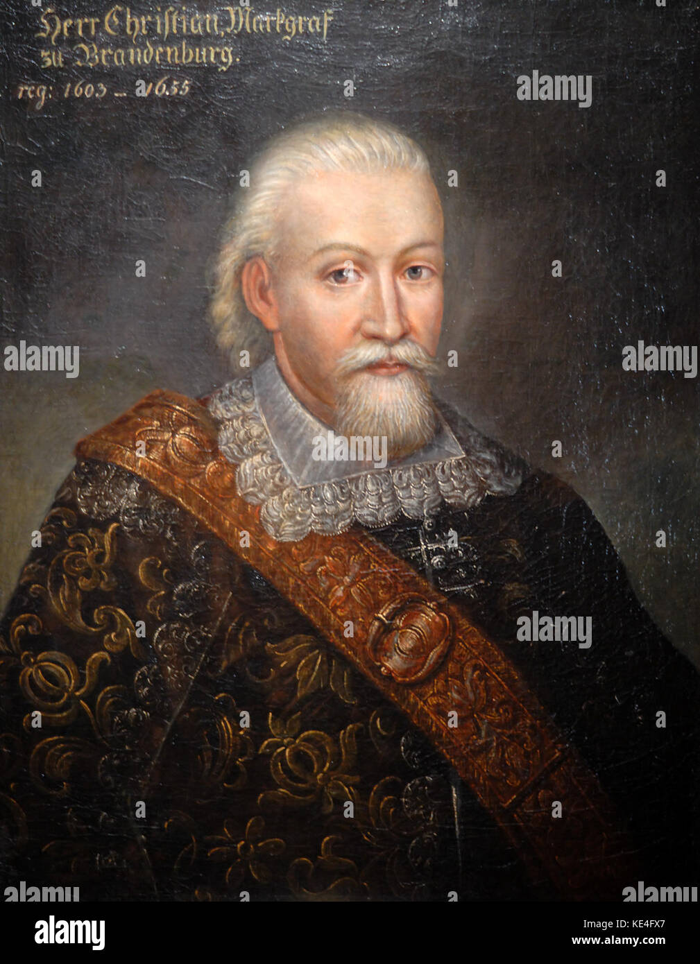 Christian von Brandenburg Bayreuth (aka Stock Photo Alamy