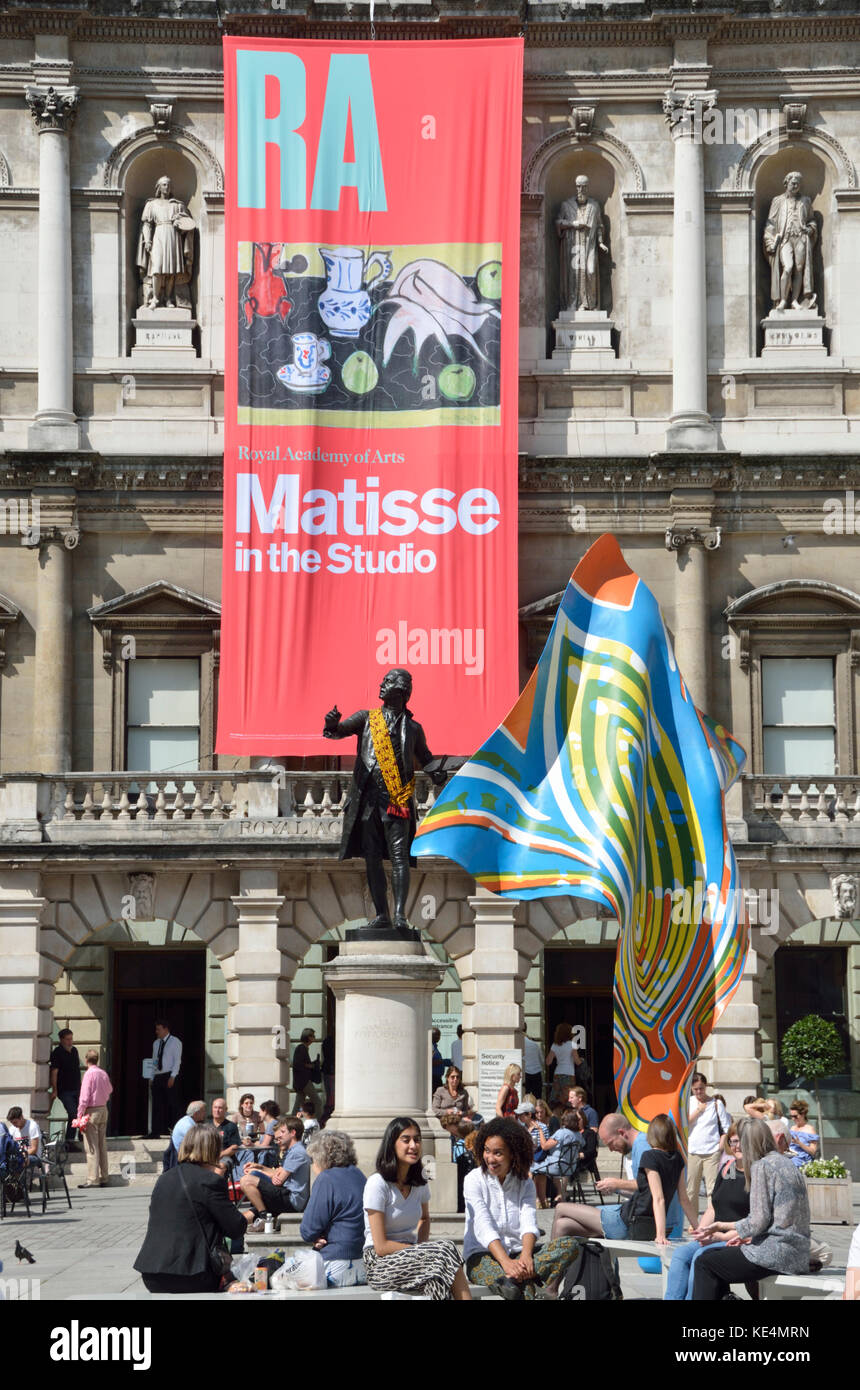 Royal Academy Matisse art exhibition, London, UK. Stock Photo