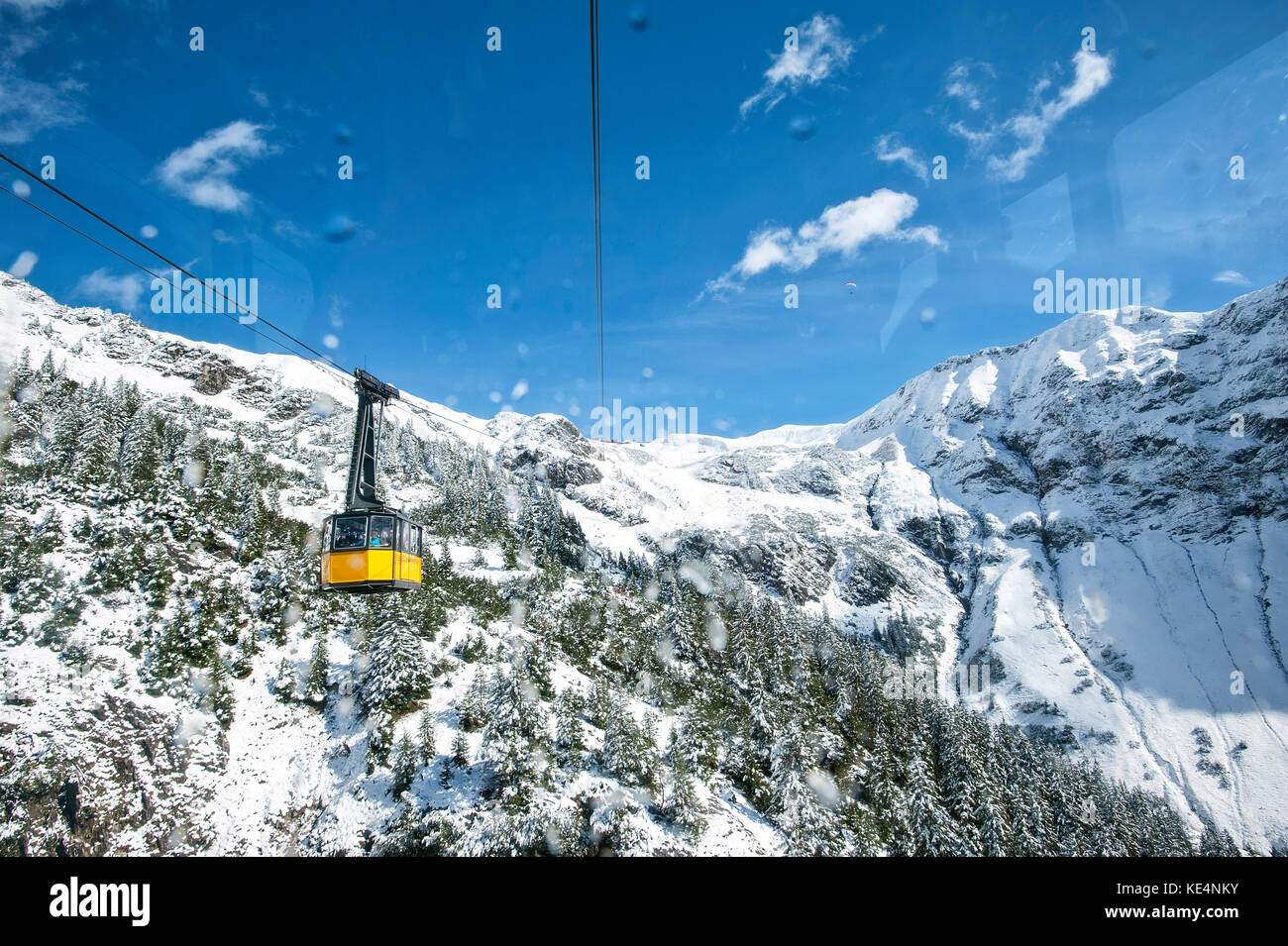 Nebelhorn cable car hi-res stock photography and images - Alamy