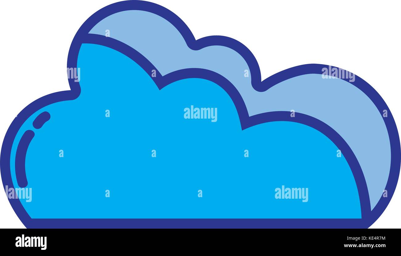 color cloud data network server connection Stock Vector Image & Art - Alamy