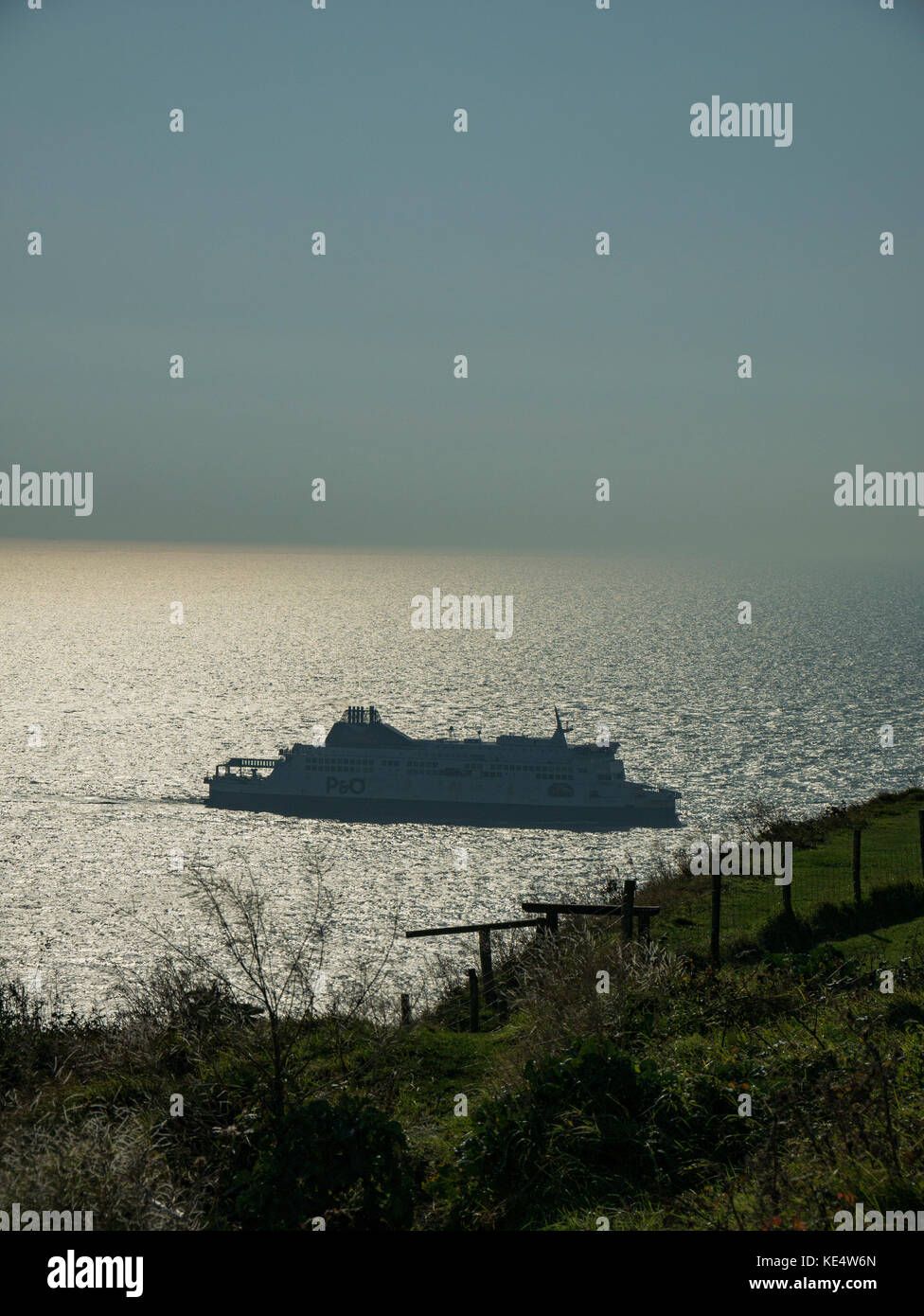 Ferry at Dover Port Stock Photo Alamy