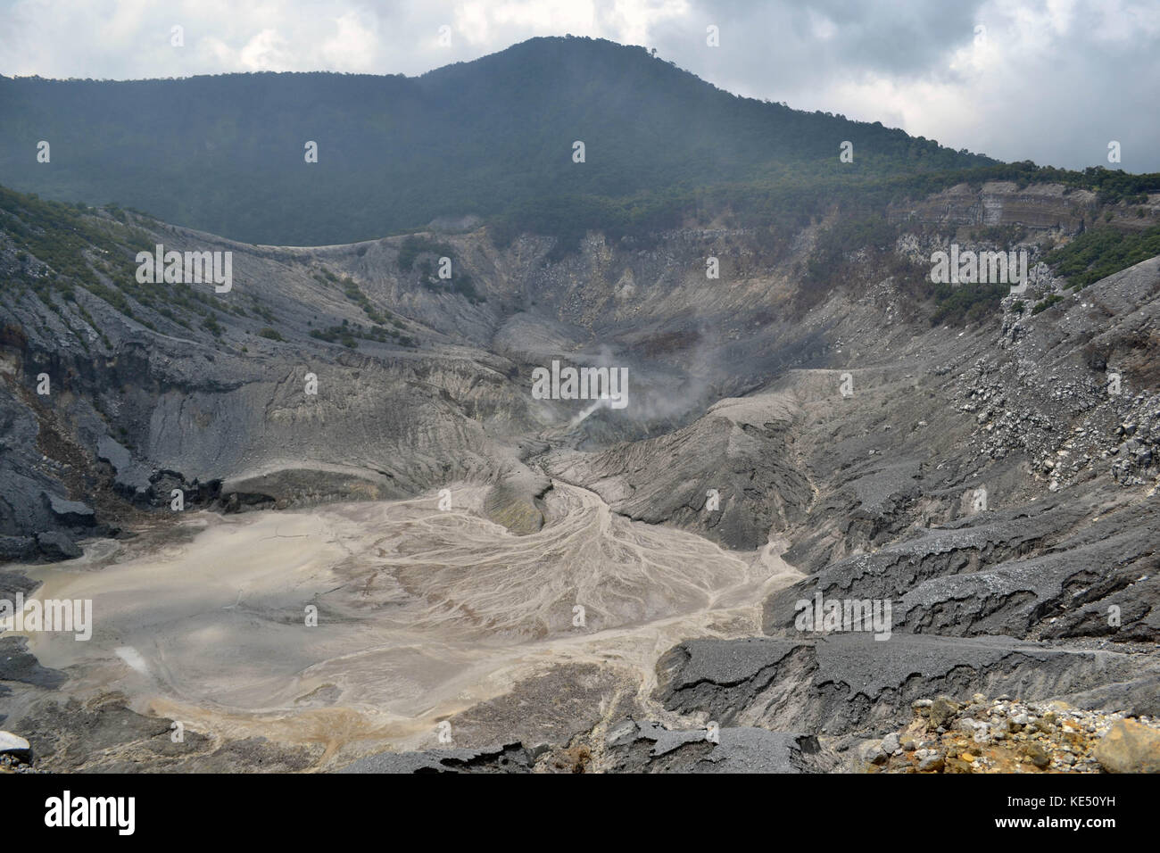 Closer to Mount Tangkuban Perahu that located close to Bandung, West ...