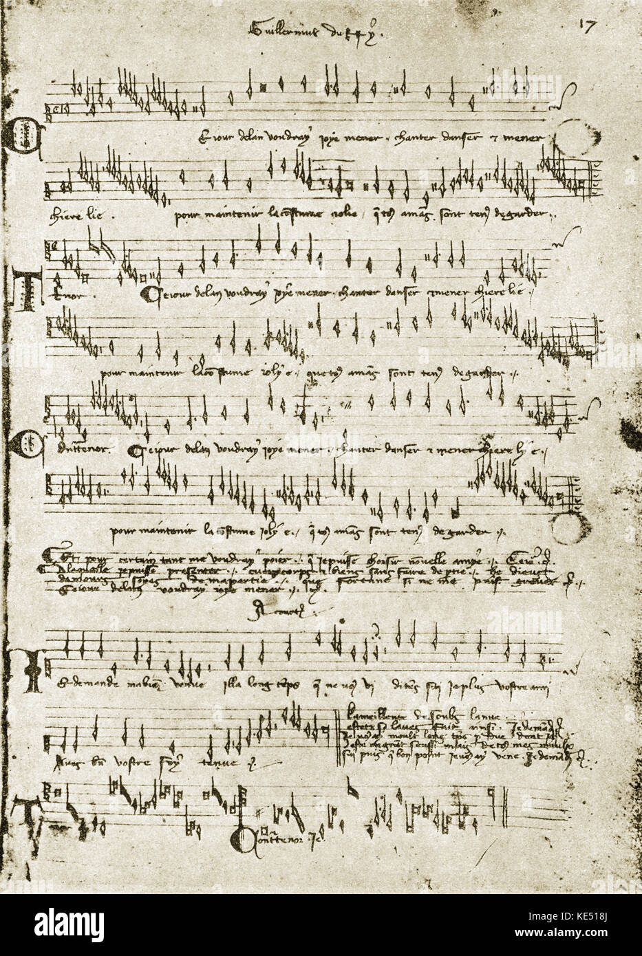 Guillaume Dufay Score For A Composition By The Franco Flemish Composer Music Theorist Manuscript Gd 5 August 1397 27 November 1474 Gilleaume Du Fay Du Fayt Late Middle Ages Early Renaissance Stock Photo Alamy Guillaume Dufay Score For A Composition By The Franco Flemish Composer Music Theorist Manuscript Gd 5 August 1397 27 November 1474 Gilleaume Du Fay Du Fayt Late Middle Ages Early Renaissance Stock Photo Alamy