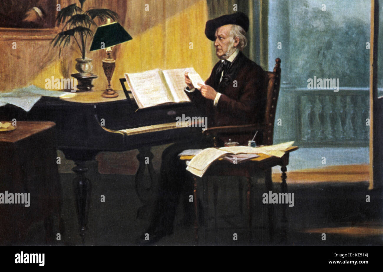 Richard wagner piano hi-res stock photography and images - Alamy