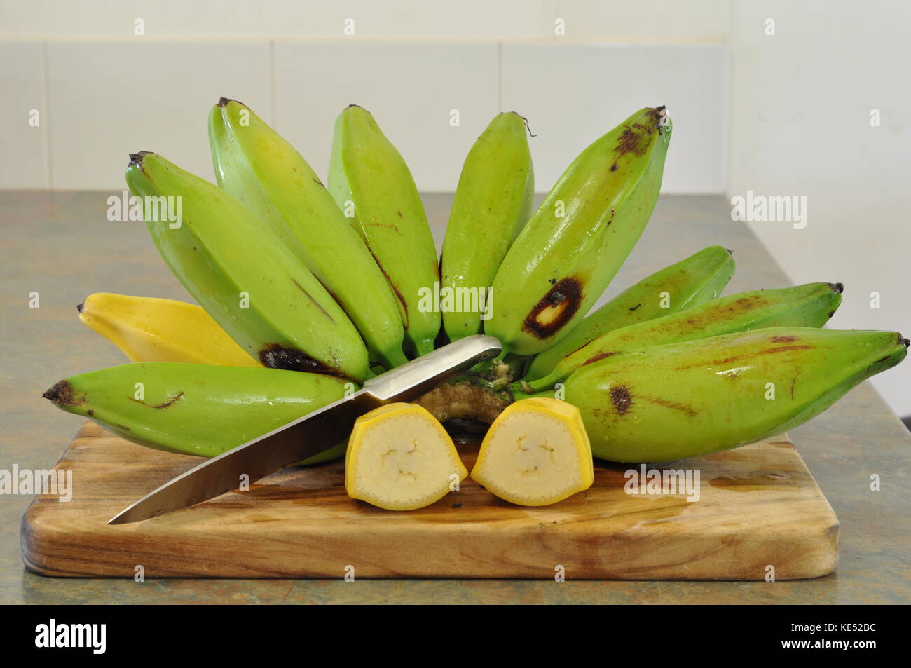 Cooking plantain kitchen hires stock photography and images Alamy