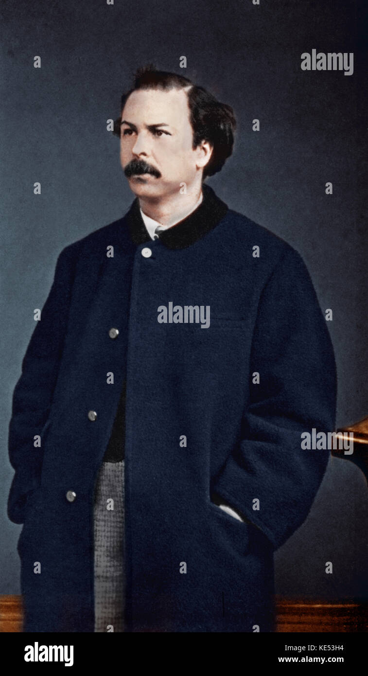 Henri Meilhac - French dramatist and opera librettist: 21 February 1831 – 6 July 1897. Stock Photo
