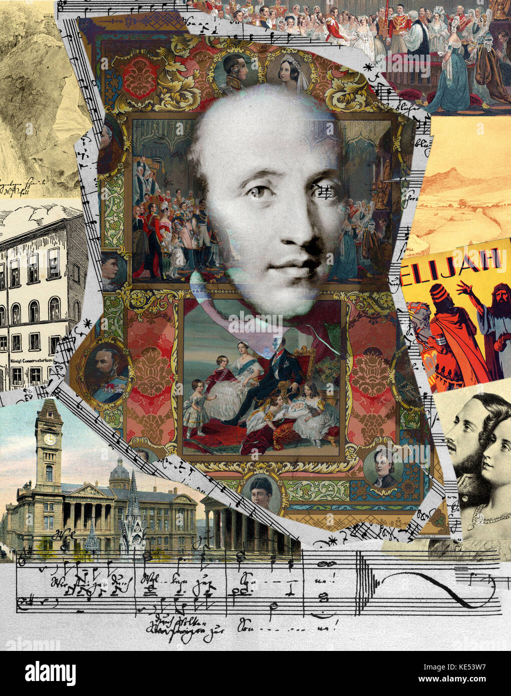 Classical music collage immagini e fotografie stock ad alta risoluzione -  Alamy