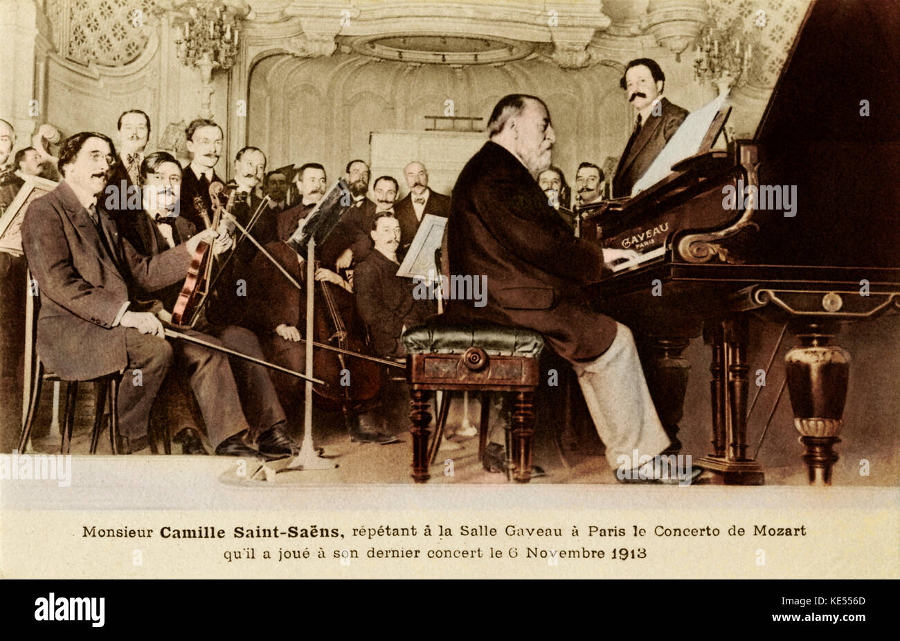 Camille Saint-Saens - an overview of the classical and film composer with  music examples