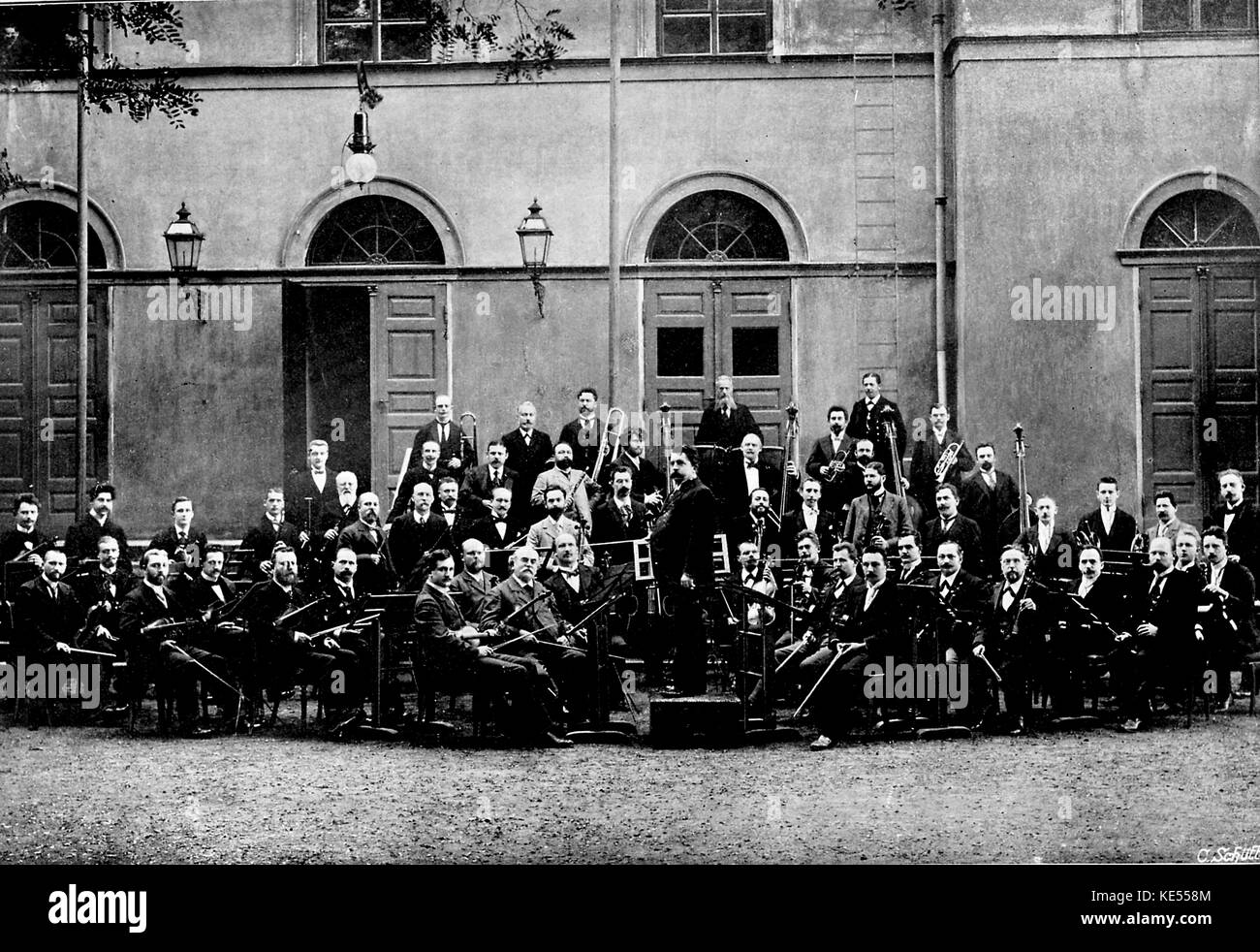 Meiningen orchestra with Fritz Steinbach (he conducted it from 1886 to ...
