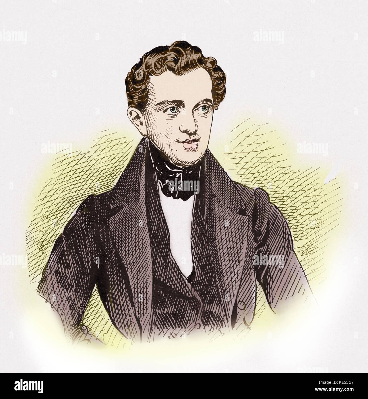 Johann Strauss I (father) - portrait of the Austrian composer 