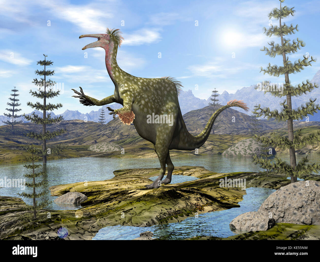 A Dinosaur A Day — Deinocheirus mirificus