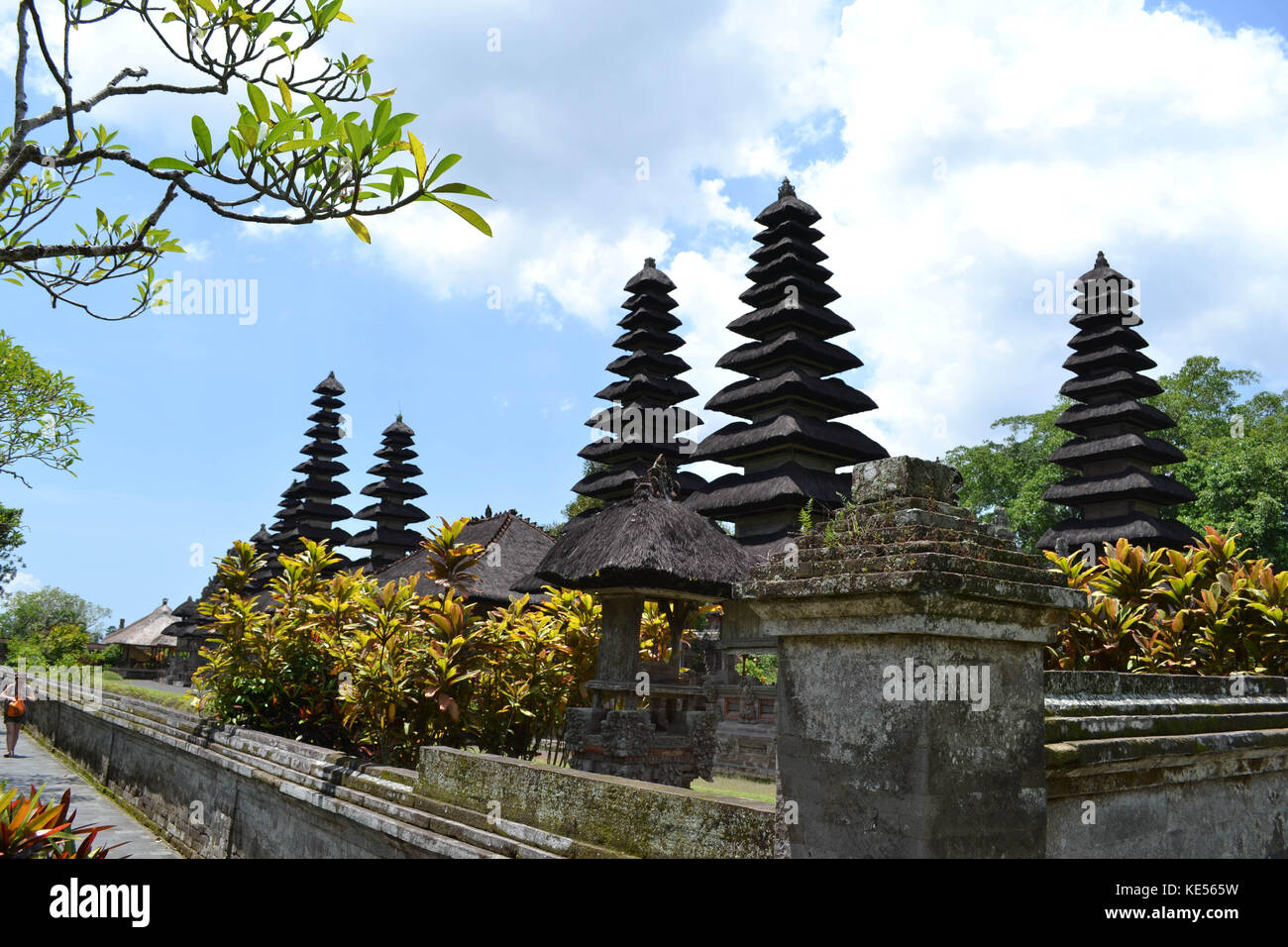 The Hindu Temples Called Pura Taman Ayun Around Bali