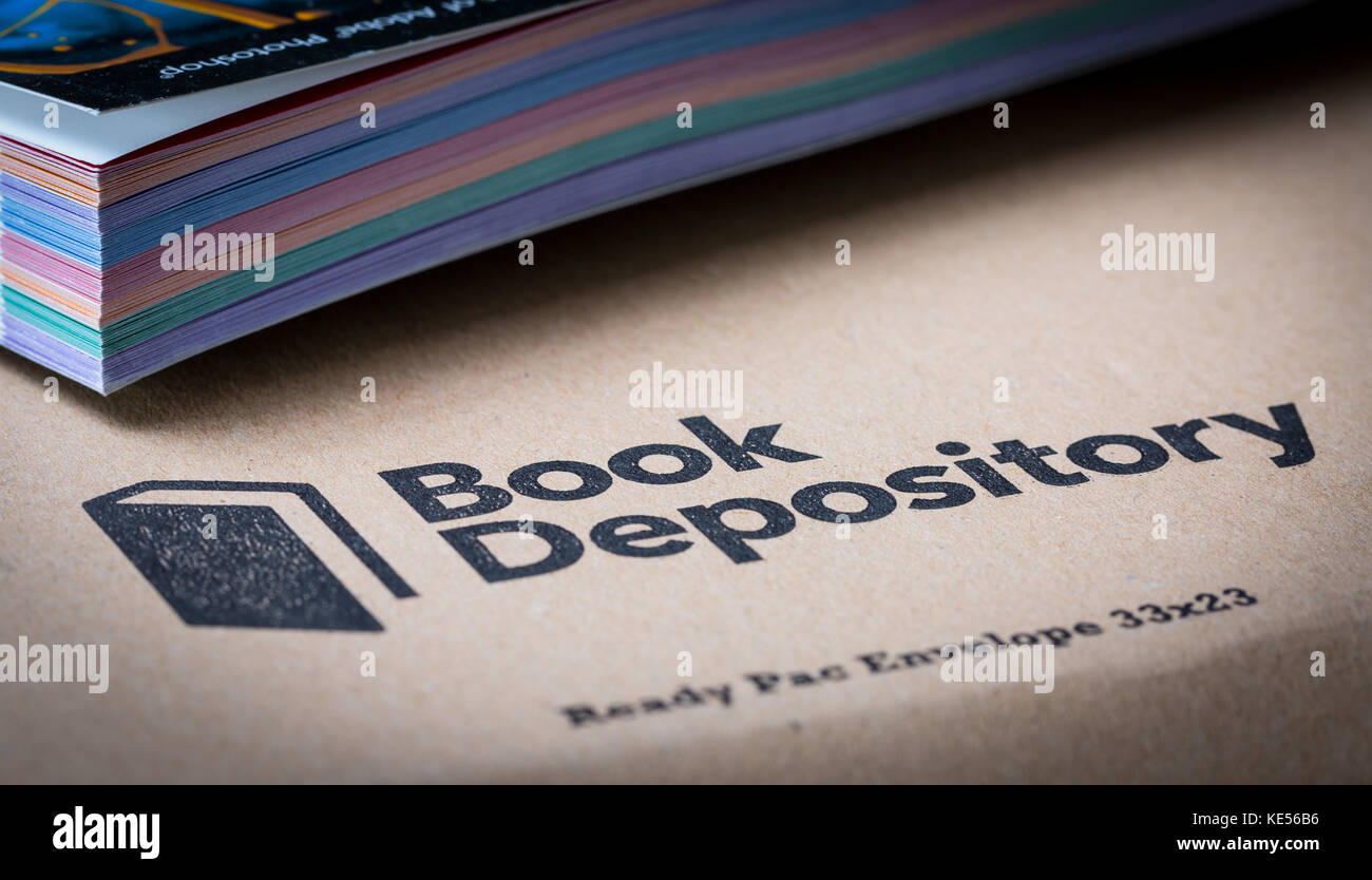 A delivery from the Book Depository online book store Stock Photo Alamy