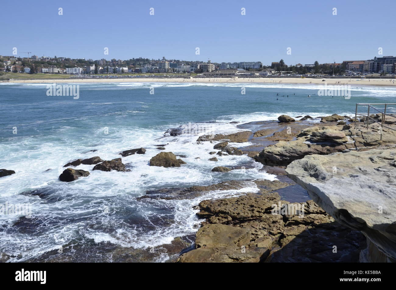 The Bondi Beach Area Of Sydney Australia Stock Photo Alamy