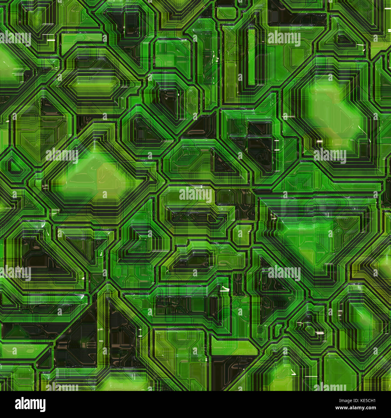 Green circuit board Stock Photo Alamy