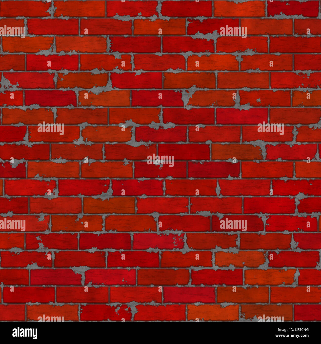 red brick wall Stock Photo