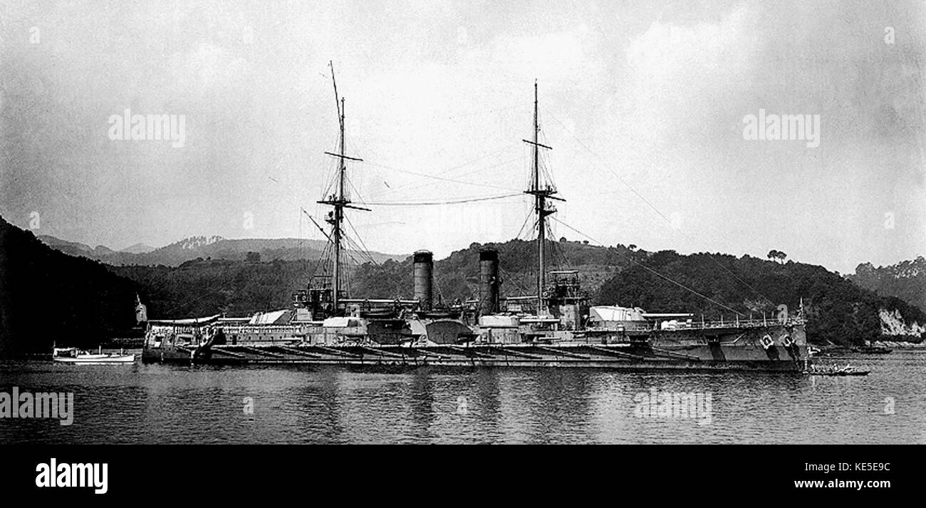 Kashima Cod Japanese battleship Kashima Stock Photo - Alamy