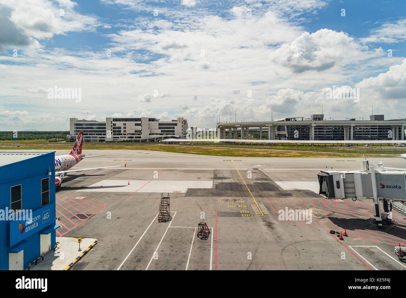 Kuala Lumpur, Malaysia August 12, 2017 Arrival Hall in Kuala Lumpur