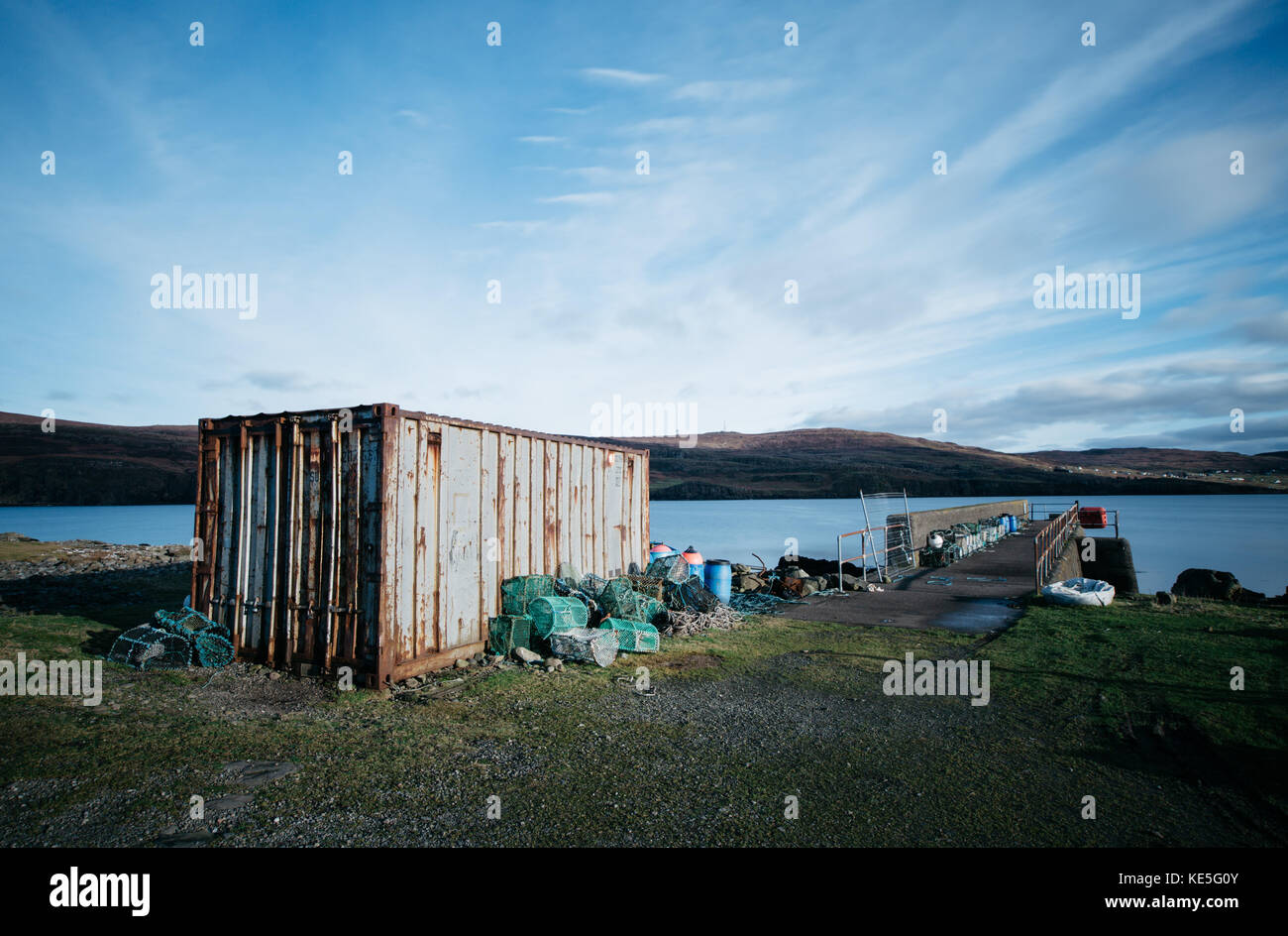 Isle of Skye, western Scotland. Stock Photo