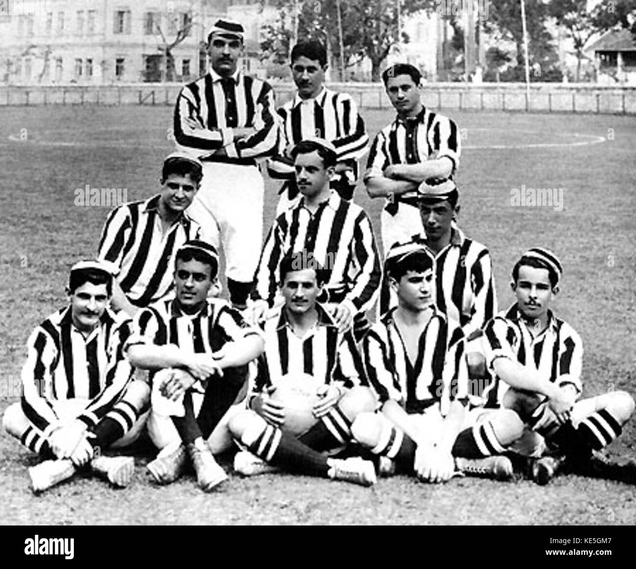 Time Botafogo 1907 Stock Photo