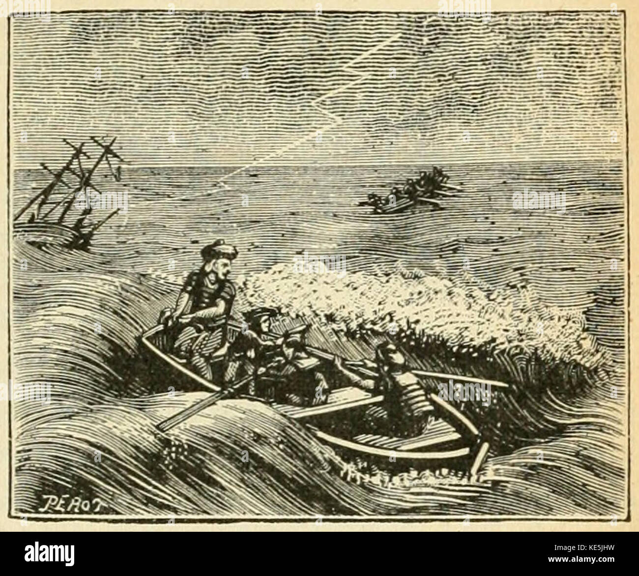 This illustration from 'Le Tour de la France par deux enfants' by G