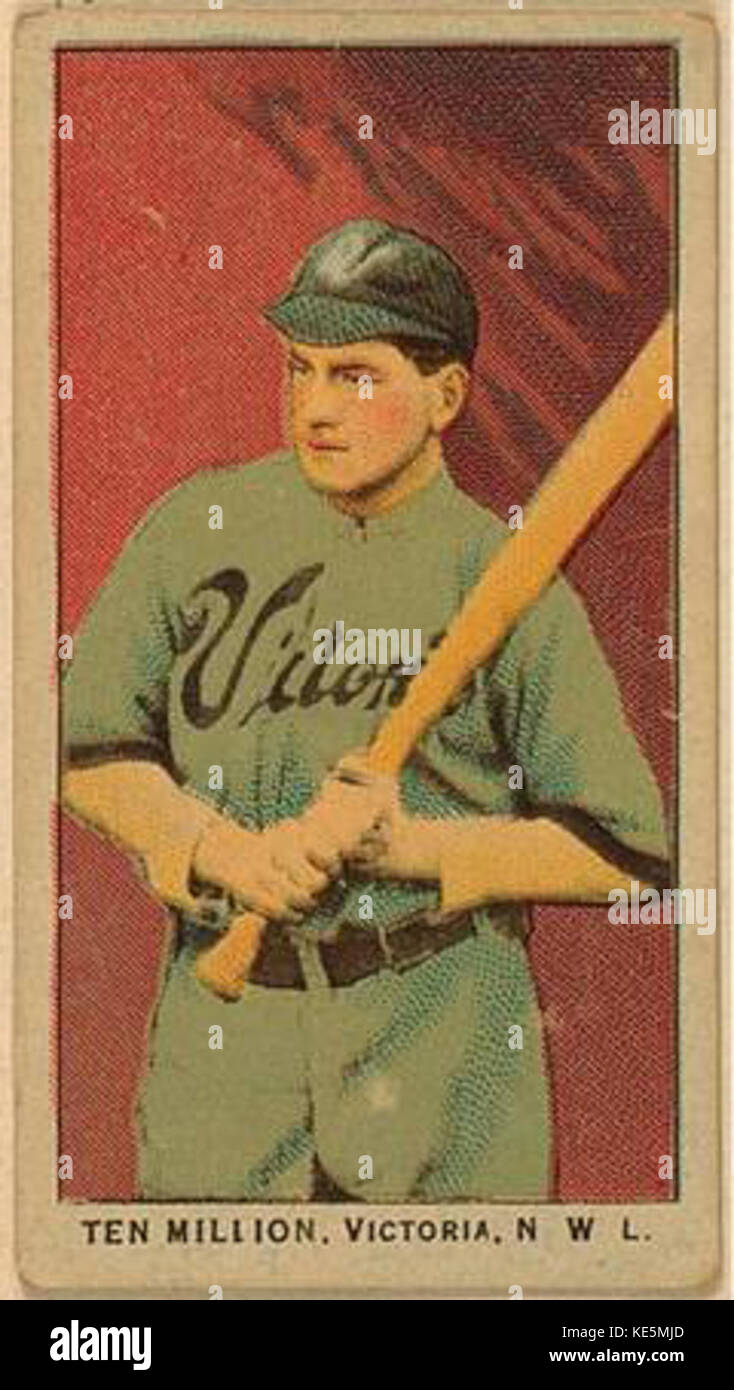 Ten Million baseball card Stock Photo Alamy