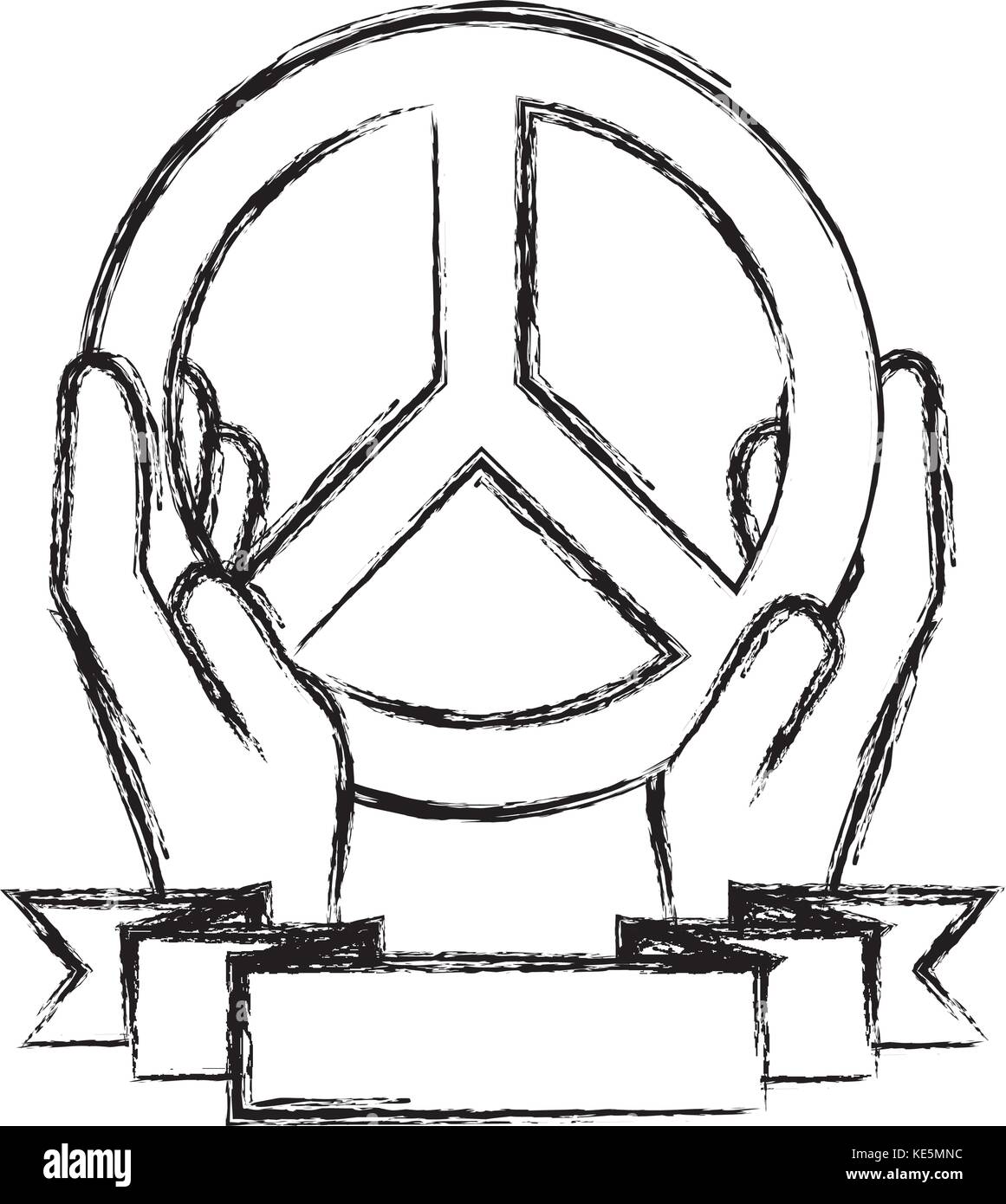 peace symbol design Stock Vector Image & Art Alamy