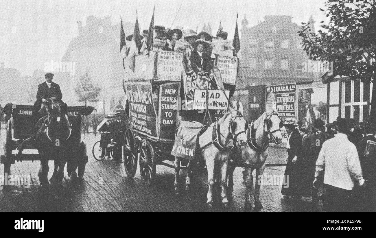 WSPU in Kingsway Stock Photo