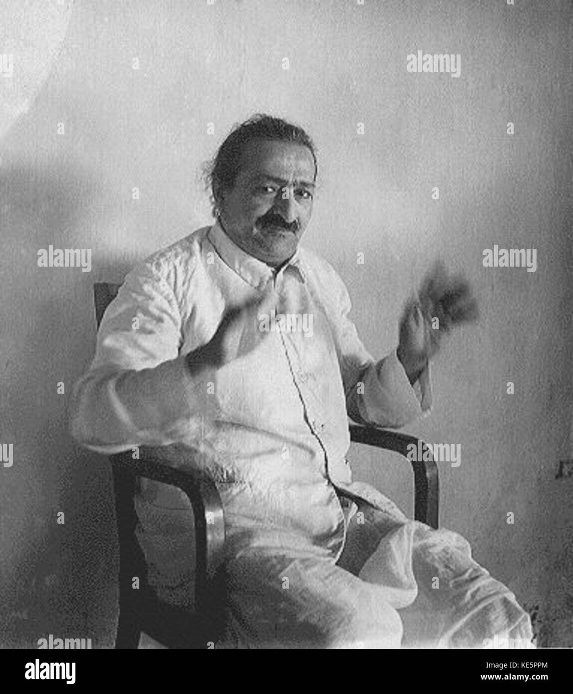 Meher Baba 1941 3 Stock Photo Alamy