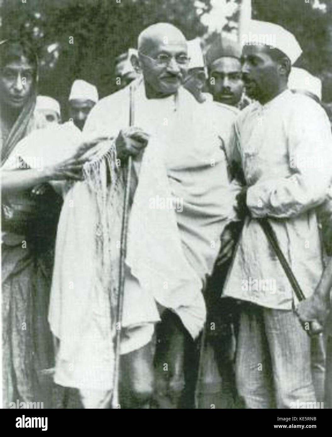 Gandhi Simla 1939 Stock Photo - Alamy