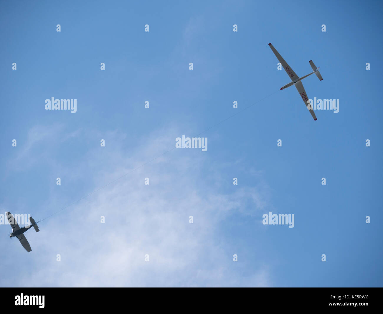 Kent gliding club Stock Photo Alamy