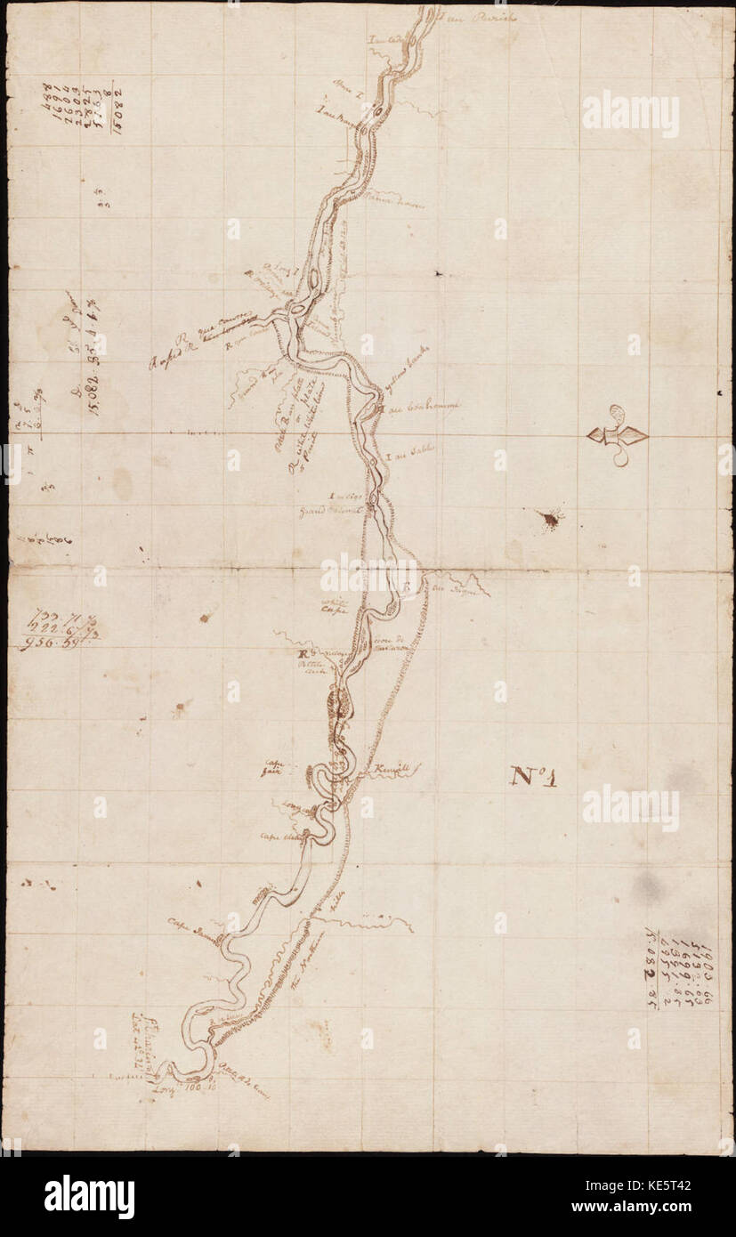 Lewis and Clark Expedition Maps (6 Stock Photo - Alamy