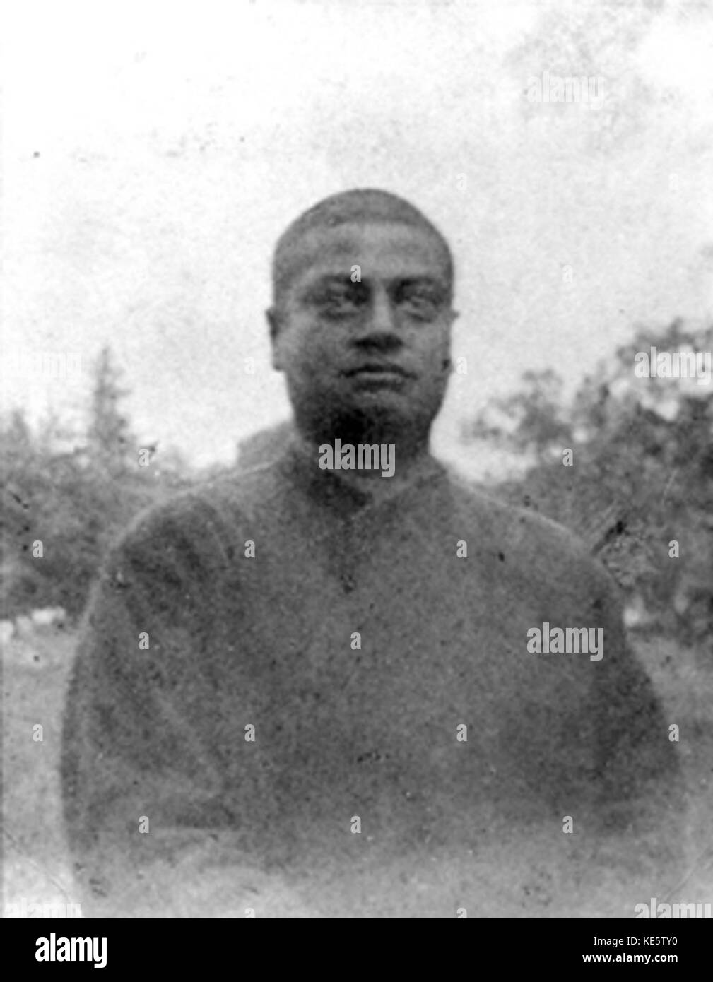 Swami Vivekananda August 1893 Stock Photo