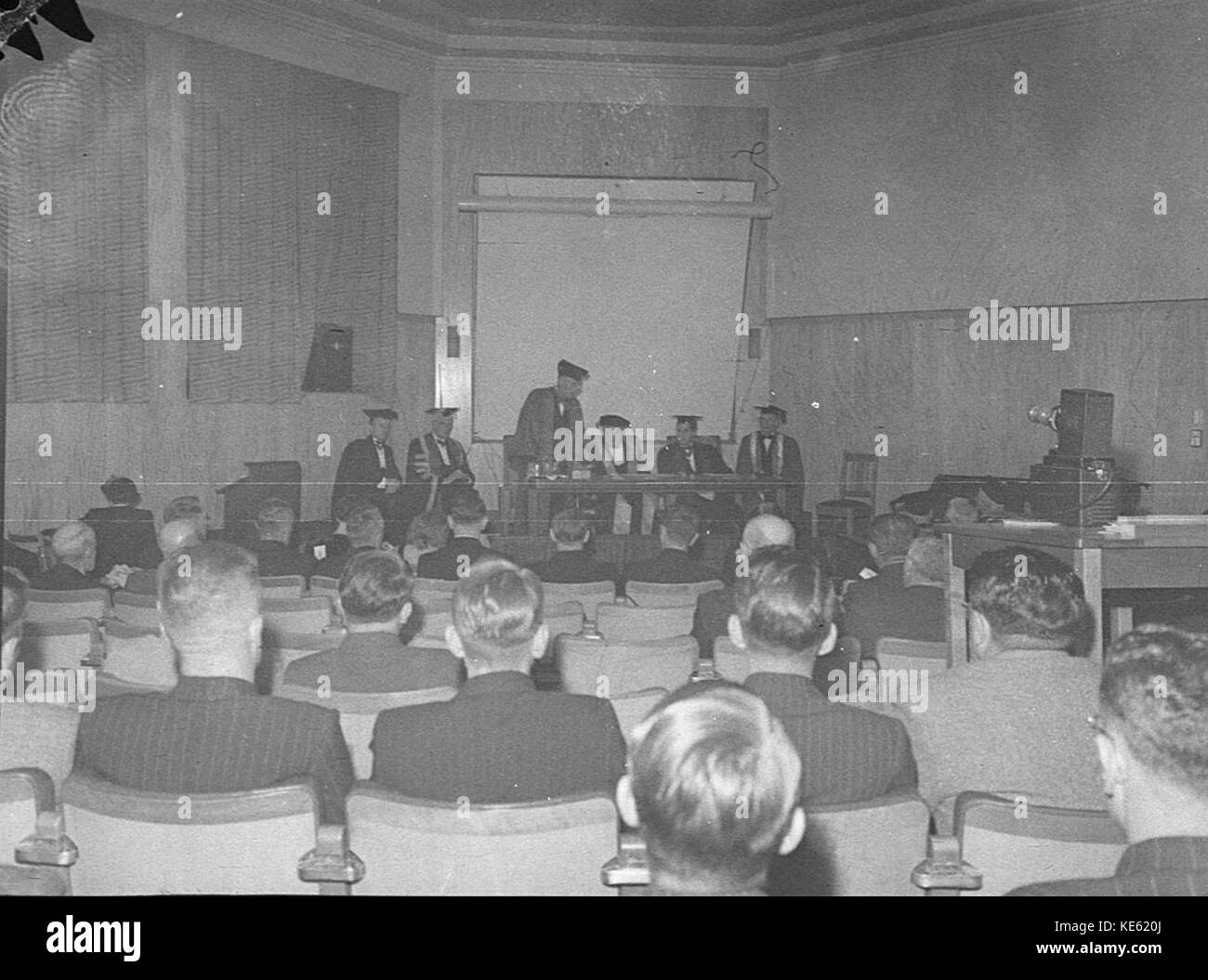 27958 Australian Dental Conference presentation of degrees Stock Photo