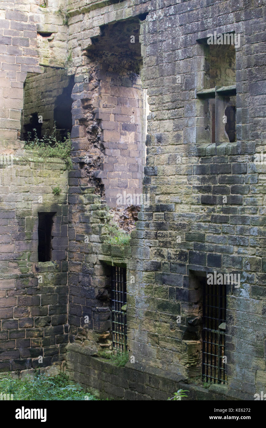 Harewood Castle in Harewood Stock Photo Alamy