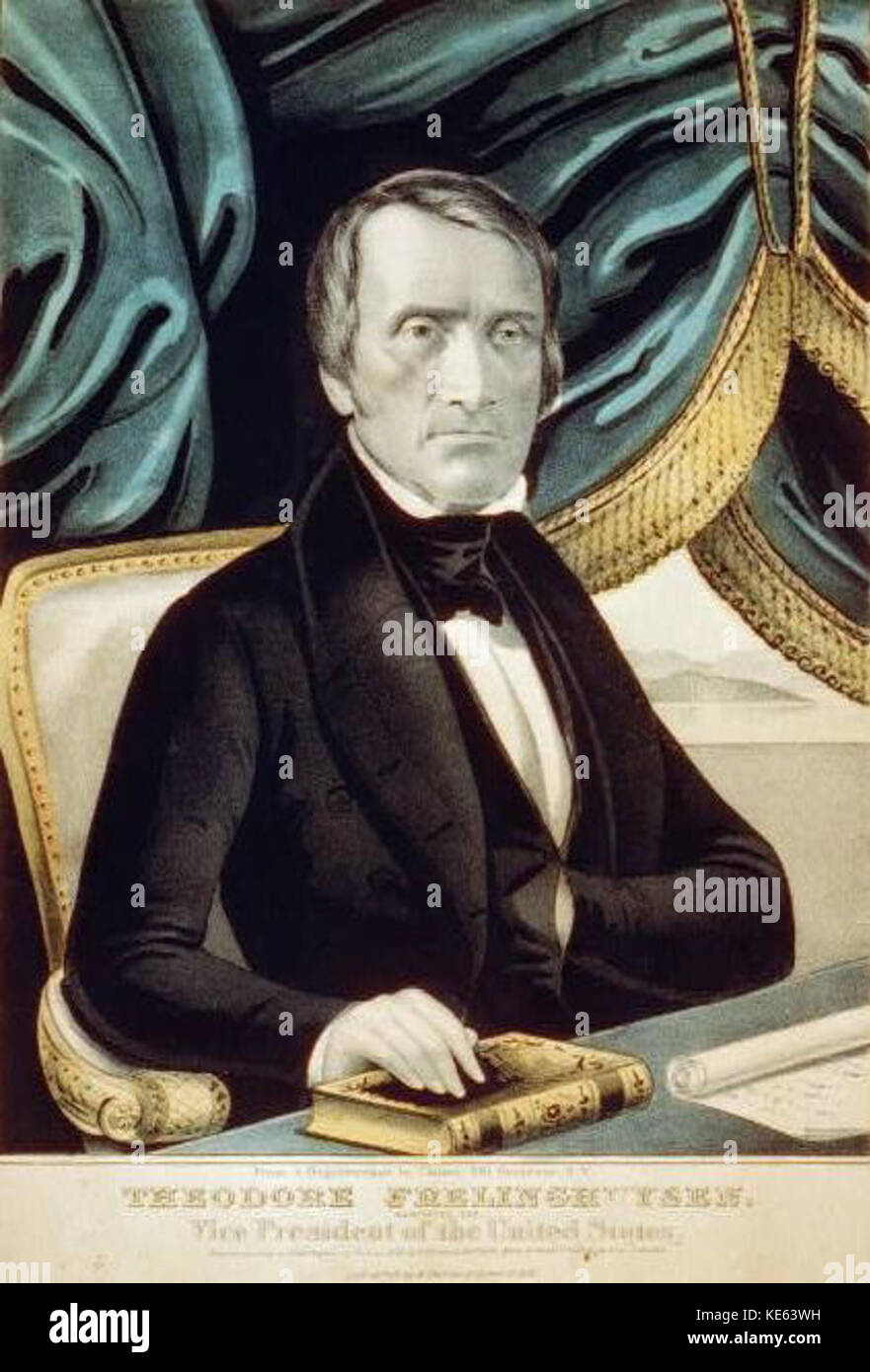 Theodore frelinghuysen illustration hires stock photography and images